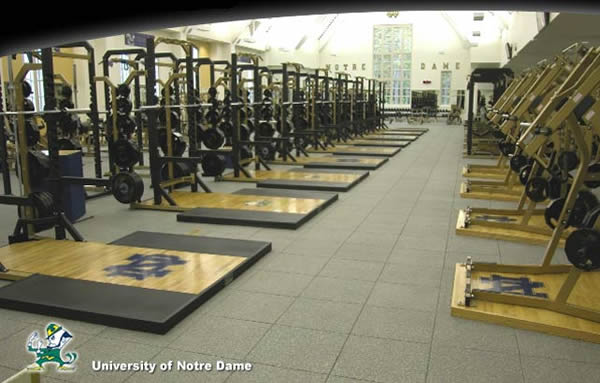 Notre Dame Inifinity Rubber Flooring